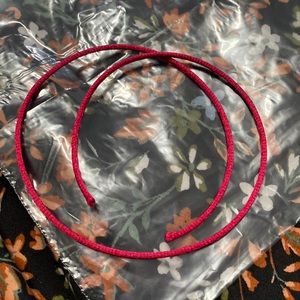AUTHENTIC Cartier pink silk cord